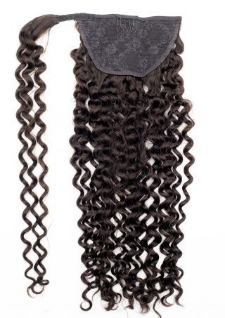 Curly Natural Black Ponytail