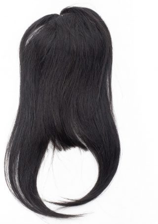 Natural Black Clip-in Bangs