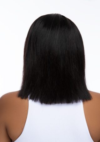 Linda – Brazilian 12″ Full Frontal Straight Bob Wig