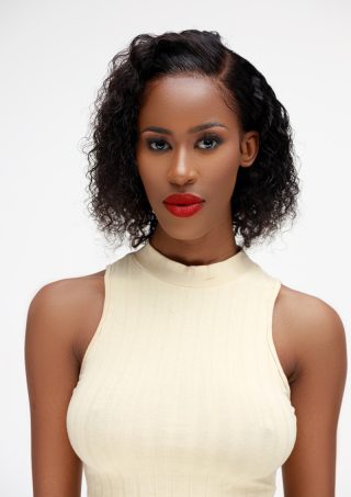 Lina –  Brazilian Water Wave Full Frontal Lace Bob Wig