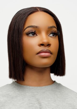 Zoe 8″ Straight 5×5 Double Drawn Bob